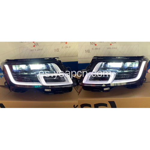 Faros de la lámpara de cabeza para 2013-2018 Range Rover Vogue